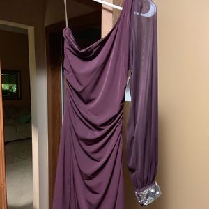Plum dress